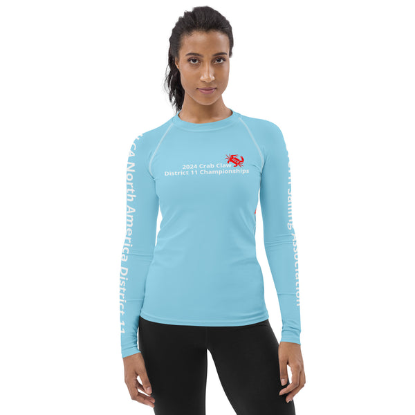 D11 Champs Women's Rash Guard