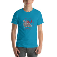 Short-Sleeve Unisex T-Shirt (Red/Grey 50th Logo)